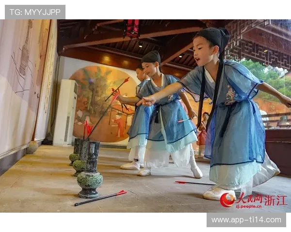 湖北荆州举办体育文化展，投壶捶丸传统项目复活